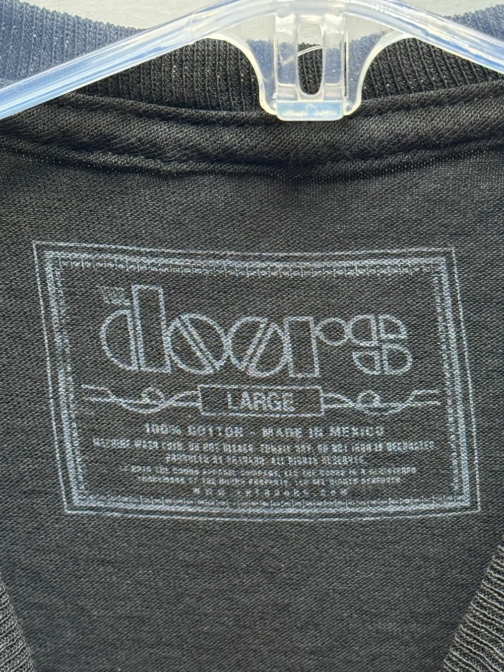 The Doors Waiting For The Sun Unisex Adult Black Spensers T-Shirt Size Large New - Picture 5 of 6